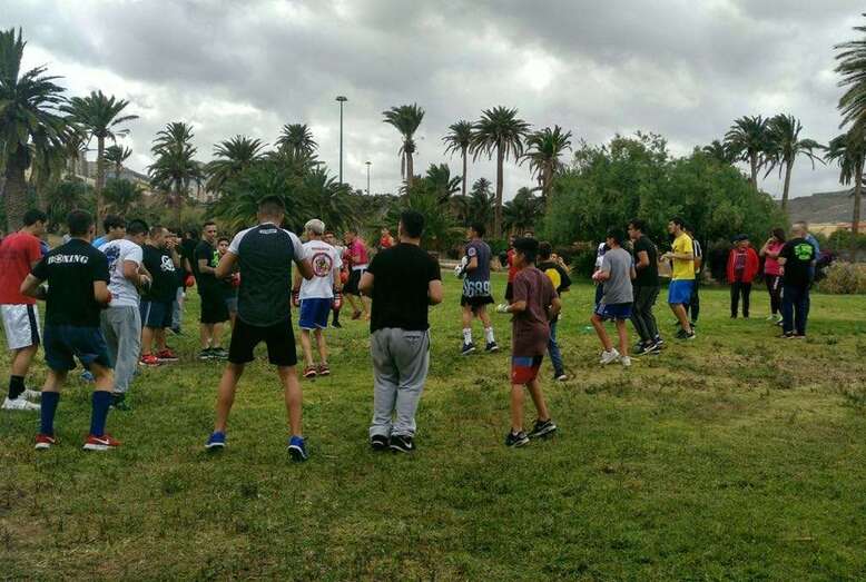 Actividades al aire libre de este sábado en el parque de las Mil Palmeras (Foto TA)